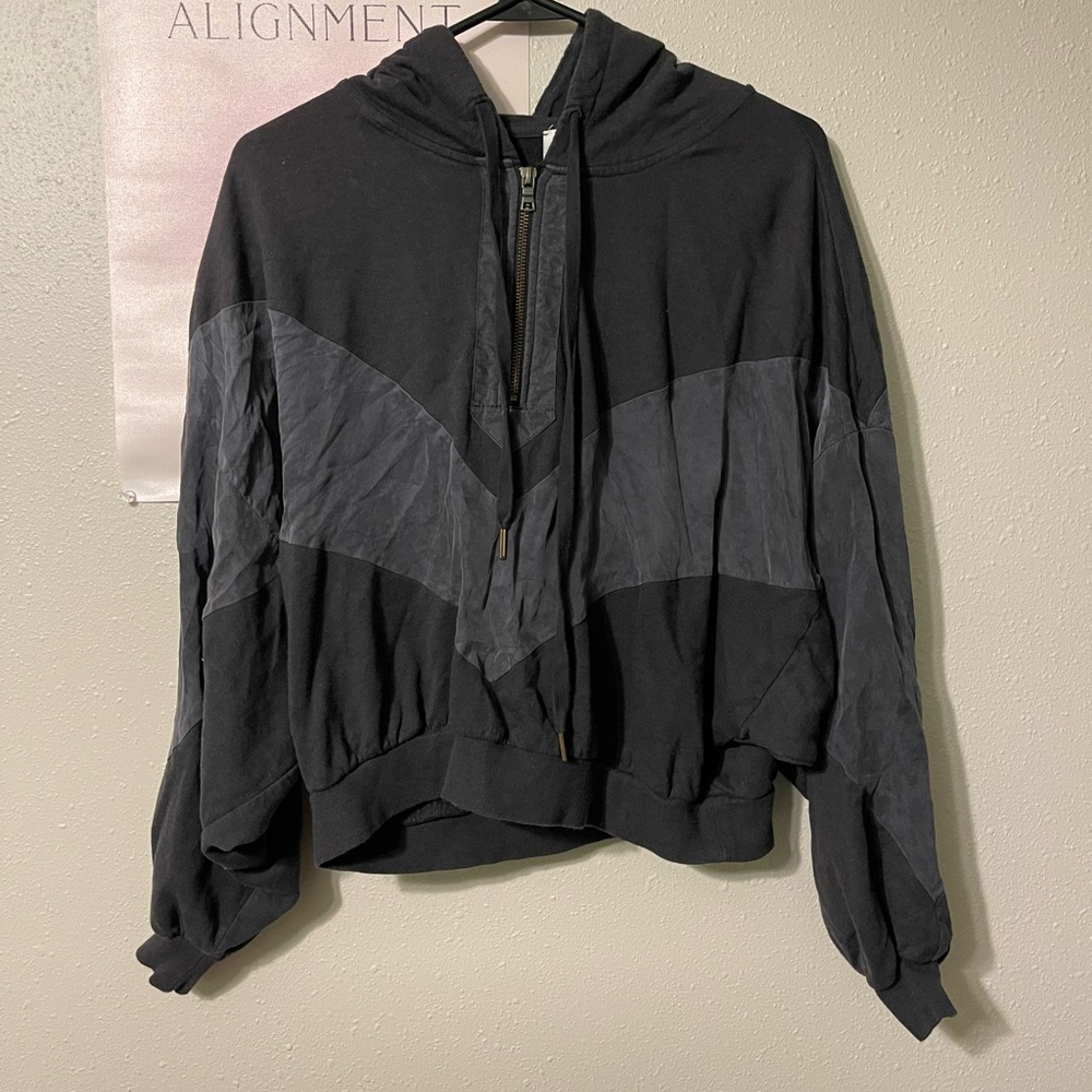 Cropped half zip from Pink.
